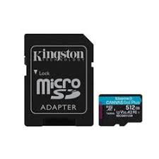 Kingston Canvas Select Plus MicroSDXC Card U3 V30 A1 512GB